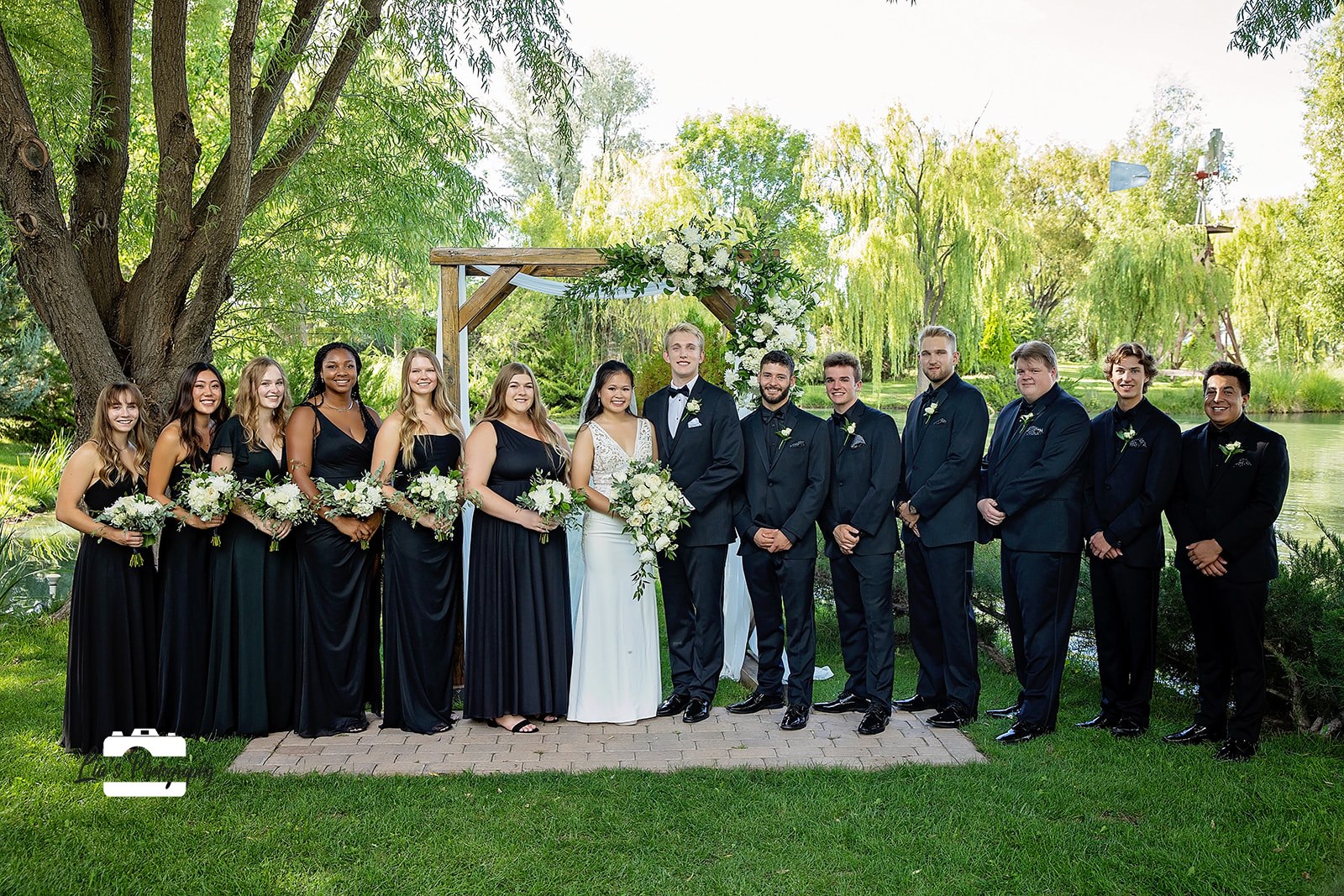 Wedding at Windmill House Chino Valley Arizona photographed by Lia's Photography